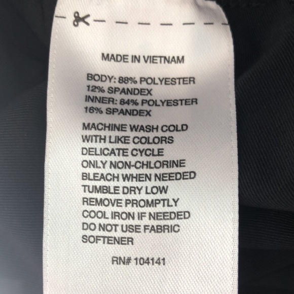 Reebok PlayDry Black Skorts size Small - Picture 12 of 12